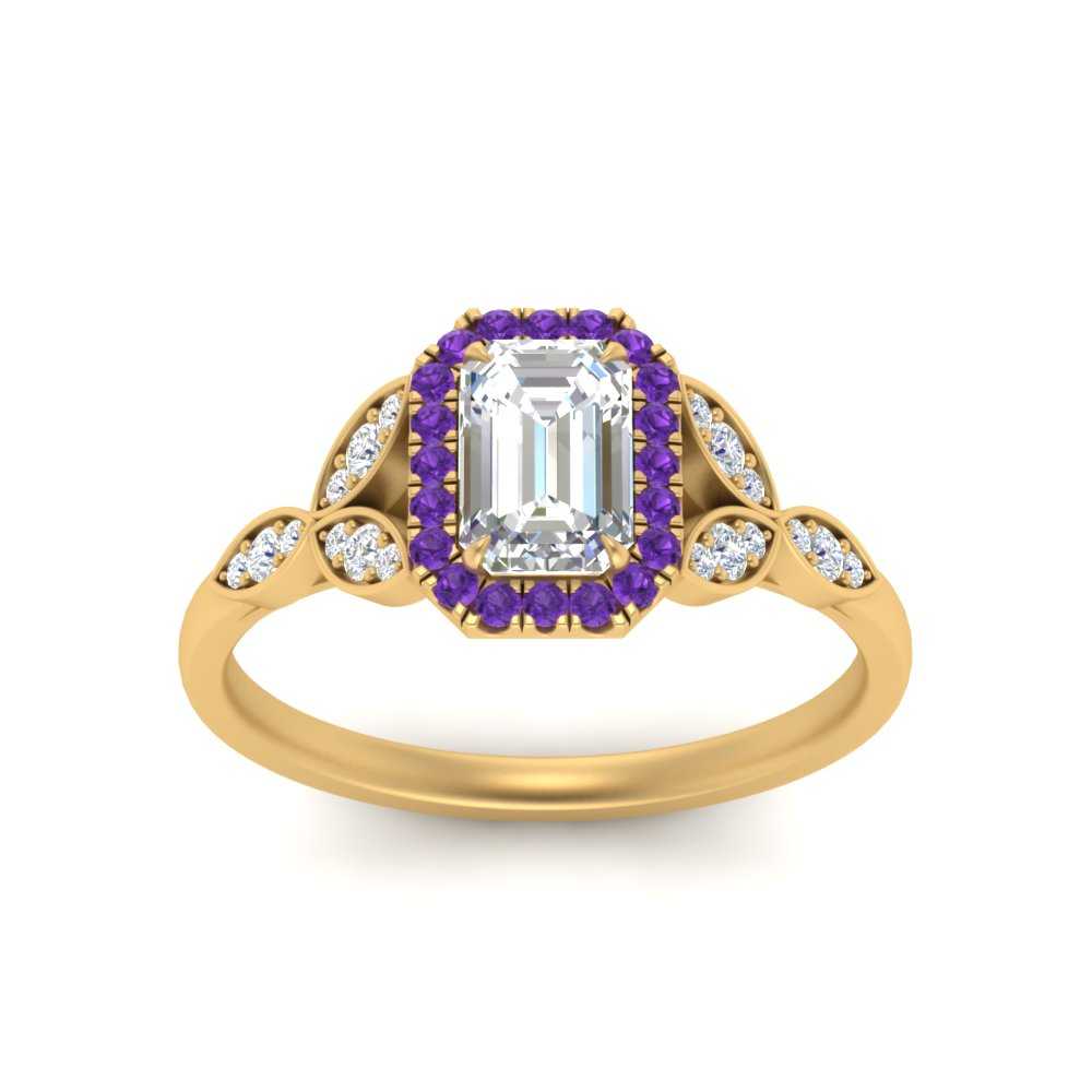 leaves-emerald-cut-halo-diamond-engagement-ring-with-purple-topaz-in-yellow-gold-FD9827EMRGVITOANGLE5-NL-YG.jpg?v=1770891203