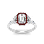 Load image into Gallery viewer, leaves-emerald-cut-halo-diamond-engagement-ring-with-ruby-in-white-gold-FD9827EMRGRUDRANGLE5-NL-WG.jpg?v=1770891203