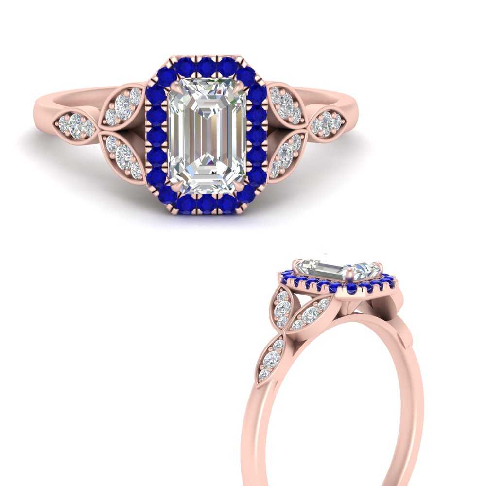 leaves-emerald-cut-halo-diamond-engagement-ring-with-sapphire-in-rose-gold-FD9827EMRGSABLANGLE3-NL-RG.jpg?v=1770891203