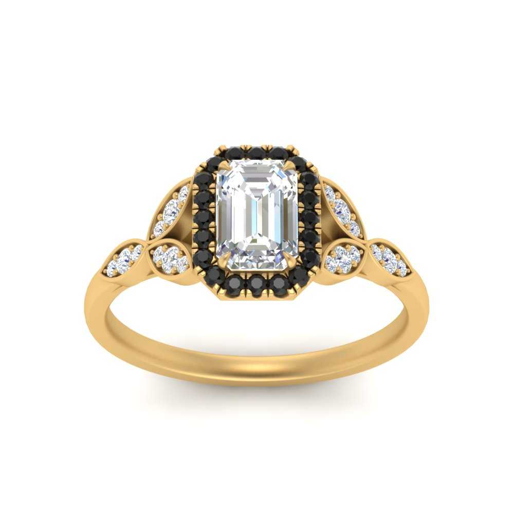 leaves-emerald-cut-halo-engagement-ring-with-black-diamond-in-yellow-gold-FD9827EMRGBLACKANGLE5-NL-YG.jpg?v=1770891204