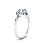 Load image into Gallery viewer, leaves-heart-shaped-halo-diamond-engagement-ring-with-blue-topaz-in-white-gold-FD9827HTRGICBLTOANGLE2-NL-WG.jpg?v=1770891218
