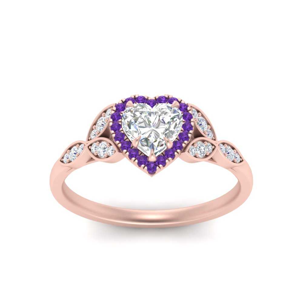 leaves-heart-shaped-halo-diamond-engagement-ring-with-purple-topaz-in-rose-gold-FD9827HTRGVITOANGLE5-NL-RG.jpg?v=1770891218