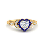 Load image into Gallery viewer, leaves-heart-shaped-halo-diamond-engagement-ring-with-sapphire-in-yellow-gold-FD9827HTRGSABL-NL-YG.jpg?v=1770891218