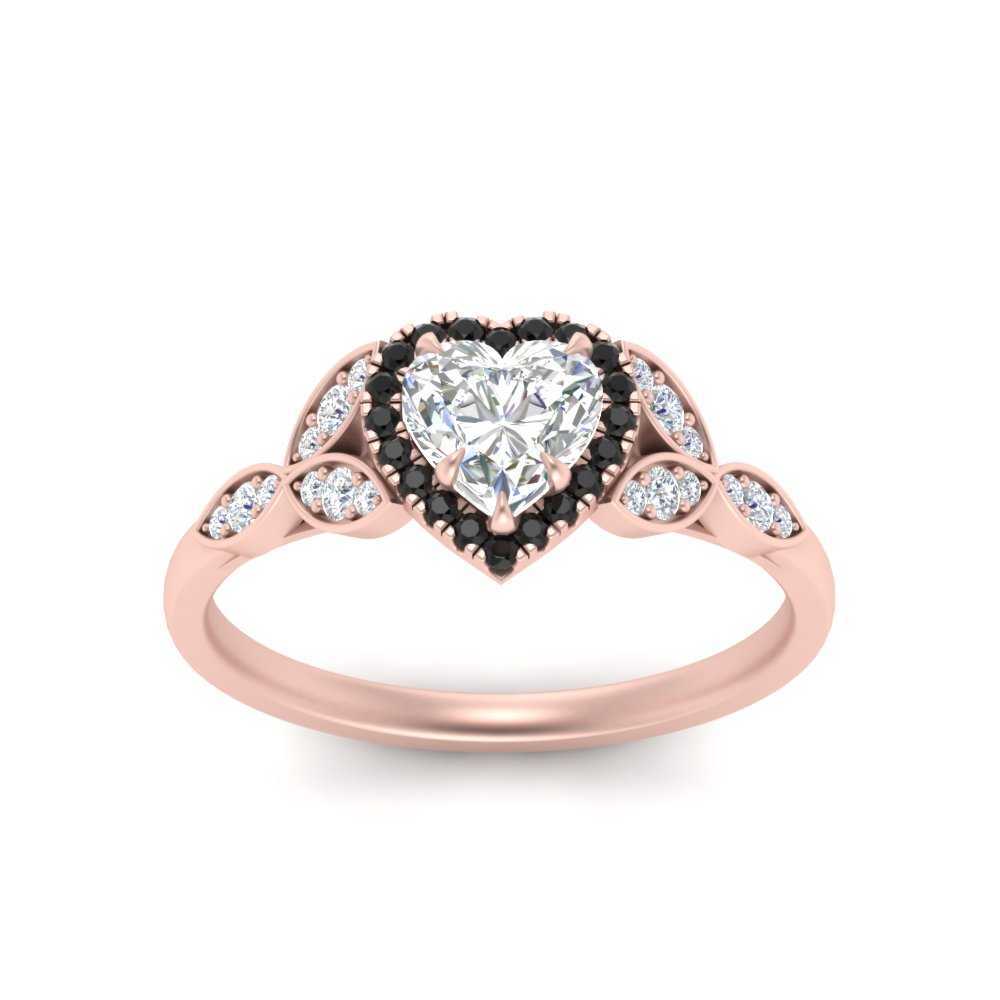 leaves-heart-shaped-halo-engagement-ring-with-black-diamond-in-rose-gold-FD9827HTRGBLACKANGLE5-NL-RG.jpg?v=1770891218