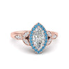Load image into Gallery viewer, leaves-marquise-cut-halo-diamond-engagement-ring-with-blue-topaz-in-rose-gold-FD9827MQRGICBLTO-NL-RG_a5977c56-3857-4c3a-a3b6-fb91e91b900c.jpg?v=1770891368