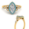 Load image into Gallery viewer, leaves-marquise-cut-halo-diamond-engagement-ring-with-blue-topaz-in-yellow-gold-FD9827MQRGICBLTOANGLE3-NL-YG_286decc0-fdb0-46a7-975e-61e96d1e05d4.jpg?v=1770891369