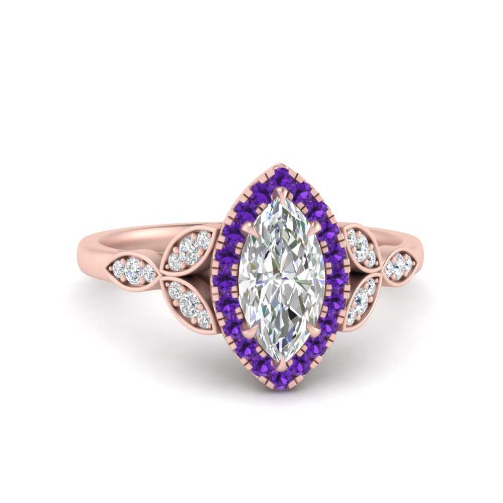 leaves-marquise-cut-halo-diamond-engagement-ring-with-purple-topaz-in-rose-gold-FD9827MQRGVITO-NL-RG.jpg?v=1770891235