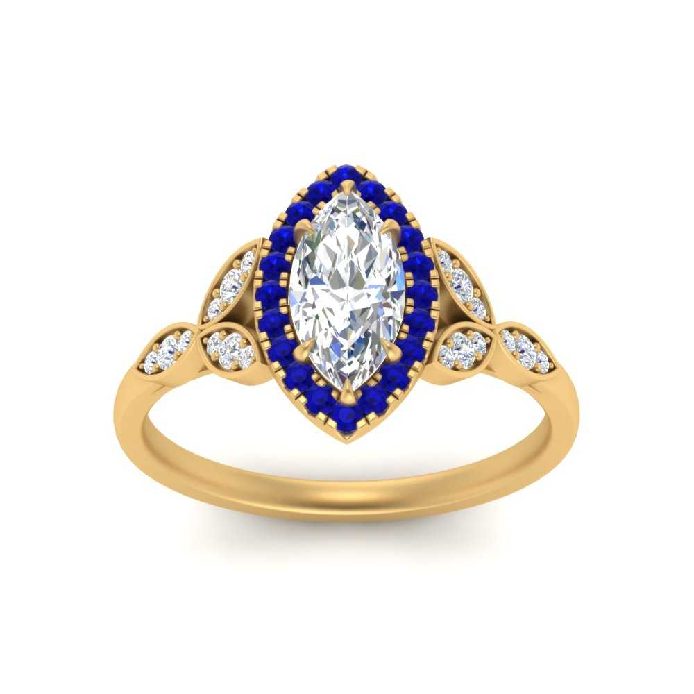 leaves-marquise-cut-halo-diamond-engagement-ring-with-sapphire-in-yellow-gold-FD9827MQRGSABLANGLE5-NL-YG.jpg?v=1770891234