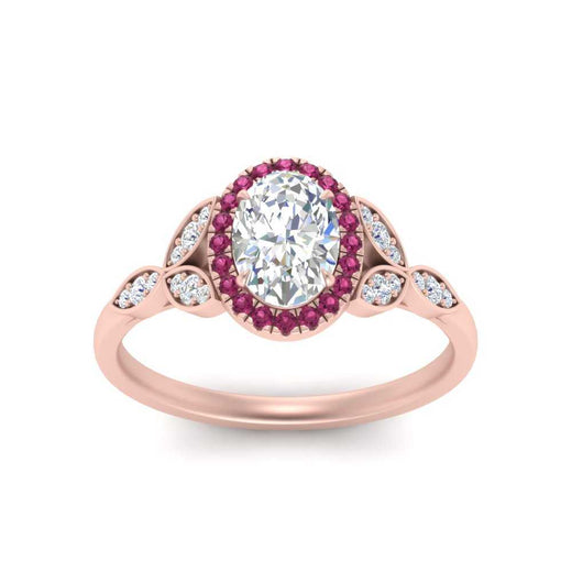 leaves-oval-shaped-halo-diamond-engagement-ring-with-pink-sapphire-in-rose-gold-FD9827OVRGSADRPIANGLE5-NL-RG.jpg?v=1770891253