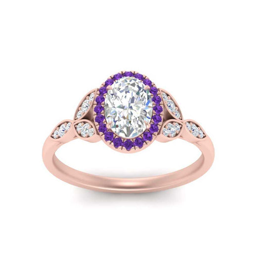 leaves-oval-shaped-halo-diamond-engagement-ring-with-purple-topaz-in-rose-gold-FD9827OVRGVITOANGLE5-NL-RG.jpg?v=1770891253