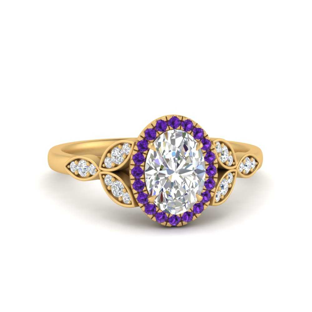 leaves-oval-shaped-halo-diamond-engagement-ring-with-purple-topaz-in-yellow-gold-FD9827OVRGVITO-NL-YG.jpg?v=1770891254