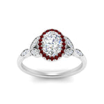 Load image into Gallery viewer, leaves-oval-shaped-halo-diamond-engagement-ring-with-ruby-in-white-gold-FD9827OVRGRUDRANGLE5-NL-WG.jpg?v=1770891254