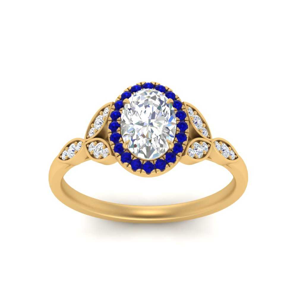 leaves-oval-shaped-halo-diamond-engagement-ring-with-sapphire-in-yellow-gold-FD9827OVRGSABLANGLE5-NL-YG.jpg?v=1770891253