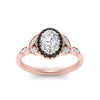 Load image into Gallery viewer, leaves-oval-shaped-halo-engagement-ring-with-black-diamond-in-rose-gold-FD9827OVRGBLACKANGLE5-NL-RG.jpg?v=1770891254