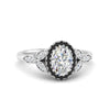 Load image into Gallery viewer, leaves-oval-shaped-halo-engagement-ring-with-black-diamond-in-white-gold-FD9827OVRGBLACK-NL-WG.jpg?v=1770891253