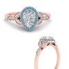 Load image into Gallery viewer, leaves-pear-shaped-halo-diamond-engagement-ring-with-blue-topaz-in-rose-gold-FD9827PERGICBLTOANGLE3-NL-RG.jpg?v=1770891269