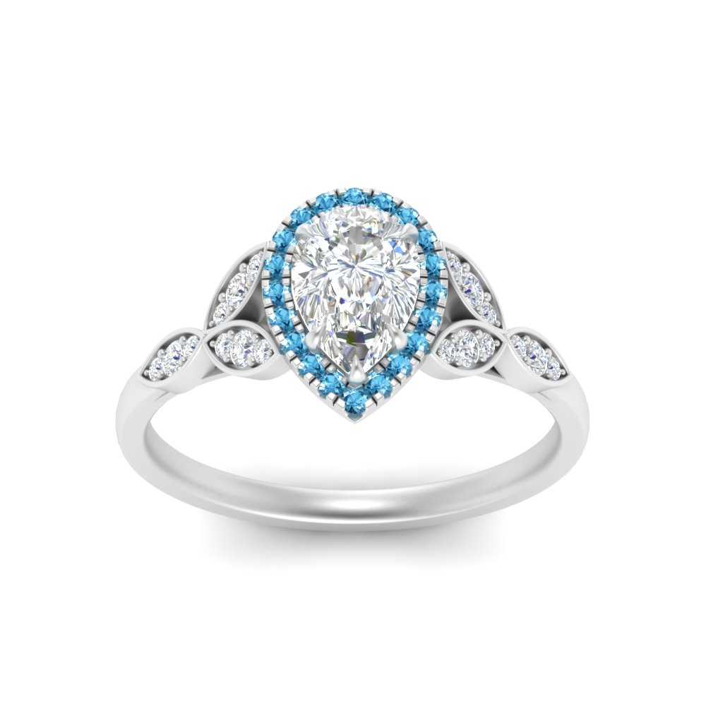 leaves-pear-shaped-halo-diamond-engagement-ring-with-blue-topaz-in-white-gold-FD9827PERGICBLTOANGLE5-NL-WG.jpg?v=1770891269