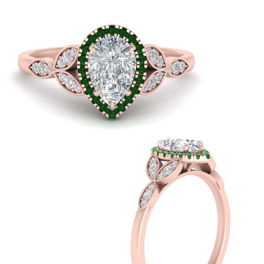 leaves-pear-shaped-halo-diamond-engagement-ring-with-emerald-in-rose-gold-FD9827PERGEMGRANGLE3-NL-RG.jpg?v=1770891269