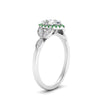 Load image into Gallery viewer, leaves-pear-shaped-halo-diamond-engagement-ring-with-emerald-in-white-gold-FD9827PERGEMGRANGLE2-NL-WG.jpg?v=1770891269