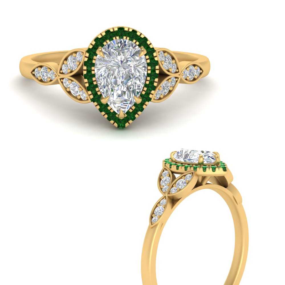 leaves-pear-shaped-halo-diamond-engagement-ring-with-emerald-in-yellow-gold-FD9827PERGEMGRANGLE3-NL-YG.jpg?v=1770891269