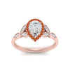 Load image into Gallery viewer, leaves-pear-shaped-halo-diamond-engagement-ring-with-orange-sapphire-in-rose-gold-FD9827PERGSAORANGLE5-NL-RG.jpg?v=1770891269
