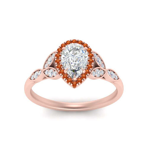 leaves-pear-shaped-halo-diamond-engagement-ring-with-orange-sapphire-in-rose-gold-FD9827PERGSAORANGLE5-NL-RG.jpg?v=1770891269