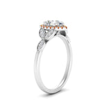 Load image into Gallery viewer, leaves-pear-shaped-halo-diamond-engagement-ring-with-orange-sapphire-in-white-gold-FD9827PERGSAORANGLE2-NL-WG.jpg?v=1770891269