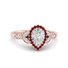 Load image into Gallery viewer, leaves-pear-shaped-halo-diamond-engagement-ring-with-ruby-in-rose-gold-FD9827PERGRUDR-NL-RG.jpg?v=1770891269