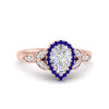 Load image into Gallery viewer, leaves-pear-shaped-halo-diamond-engagement-ring-with-sapphire-in-rose-gold-FD9827PERGSABL-NL-RG.jpg?v=1770891270