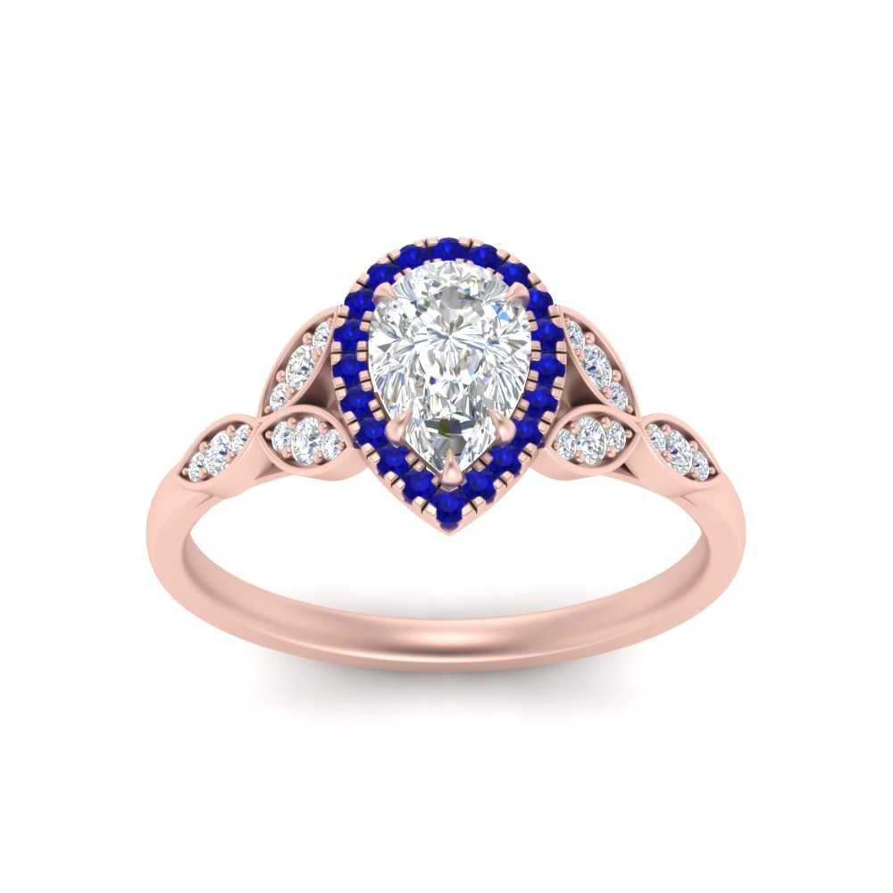 leaves-pear-shaped-halo-diamond-engagement-ring-with-sapphire-in-rose-gold-FD9827PERGSABLANGLE5-NL-RG.jpg?v=1770891269