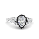 Load image into Gallery viewer, leaves-pear-shaped-halo-engagement-ring-with-black-diamond-in-white-gold-FD9827PERGBLACK-NL-WG.jpg?v=1770891269