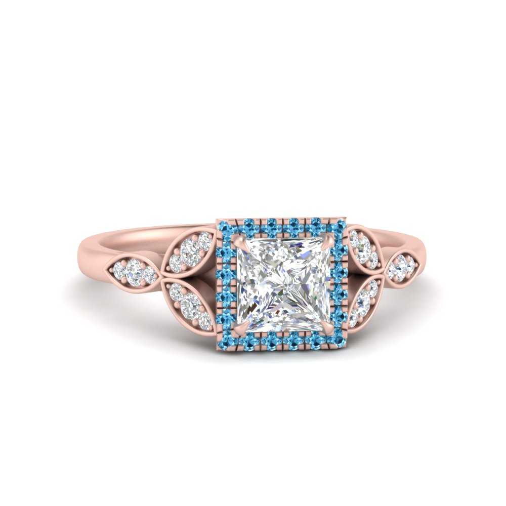 leaves-princess-cut-halo-diamond-engagement-ring-with-blue-topaz-in-rose-gold-FD9827PRRGICBLTO-NL-RG.jpg?v=1770891286