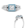 Load image into Gallery viewer, leaves-princess-cut-halo-diamond-engagement-ring-with-blue-topaz-in-white-gold-FD9827PRRGICBLTOANGLE3-NL-WG_39cee801-25cb-4fae-a5ca-242c1f88df54.jpg?v=1770891396