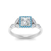 Load image into Gallery viewer, leaves-princess-cut-halo-diamond-engagement-ring-with-blue-topaz-in-white-gold-FD9827PRRGICBLTOANGLE5-NL-WG_685a2ceb-ff29-4027-a9c5-1f6eaebdf224.jpg?v=1770891397