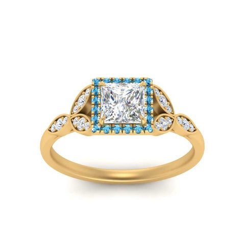 leaves-princess-cut-halo-diamond-engagement-ring-with-blue-topaz-in-yellow-gold-FD9827PRRGICBLTOANGLE5-NL-YG.jpg?v=1770891287