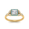 Load image into Gallery viewer, leaves-princess-cut-halo-diamond-engagement-ring-with-blue-topaz-in-yellow-gold-FD9827PRRGICBLTOANGLE5-NL-YG_6474efeb-80ca-41d4-ad9b-c388ba127601.jpg?v=1770891397