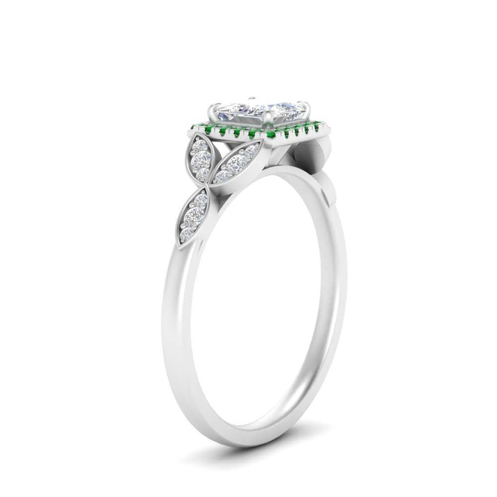 leaves-princess-cut-halo-diamond-engagement-ring-with-emerald-in-white-gold-FD9827PRRGEMGRANGLE2-NL-WG.jpg?v=1770891286