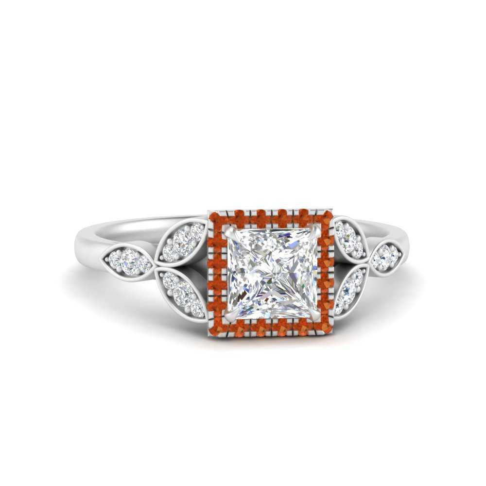 leaves-princess-cut-halo-diamond-engagement-ring-with-orange-sapphire-in-white-gold-FD9827PRRGSAOR-NL-WG.jpg?v=1770891287
