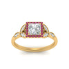 Load image into Gallery viewer, leaves-princess-cut-halo-diamond-engagement-ring-with-pink-sapphire-in-yellow-gold-FD9827PRRGSADRPIANGLE5-NL-YG_21c9d7ef-174e-4019-b532-2514af403f8f.jpg?v=1770891397