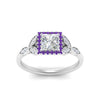 Load image into Gallery viewer, leaves-princess-cut-halo-diamond-engagement-ring-with-purple-topaz-in-white-gold-FD9827PRRGVITOANGLE5-NL-WG_93c93764-5d6e-4a16-ac35-48c6cb826bf7.jpg?v=1770891397