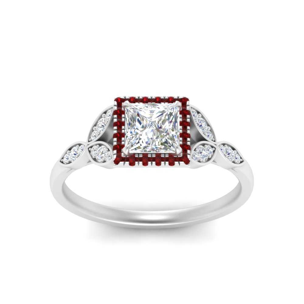 leaves-princess-cut-halo-diamond-engagement-ring-with-ruby-in-white-gold-FD9827PRRGRUDRANGLE5-NL-WG.jpg?v=1770891286