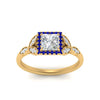 Load image into Gallery viewer, leaves-princess-cut-halo-diamond-engagement-ring-with-sapphire-in-yellow-gold-FD9827PRRGSABLANGLE5-NL-YG_9bd4c46e-fe7e-4f73-88ad-c2b9b62d1e12.jpg?v=1770891396