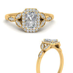 Load image into Gallery viewer, leaves-radiant-cut-halo-diamond-engagement-ring-in-yellow-gold-FD9827RARANGLE3-NL-YG.jpg?v=1770891303