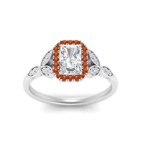 leaves-radiant-cut-halo-diamond-engagement-ring-with-orange-sapphire-in-white-gold-FD9827RARGSAORANGLE5-NL-WG.jpg?v=1770891303