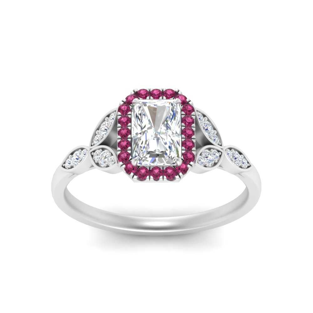 leaves-radiant-cut-halo-diamond-engagement-ring-with-pink-sapphire-in-white-gold-FD9827RARGSADRPIANGLE5-NL-WG.jpg?v=1770891303