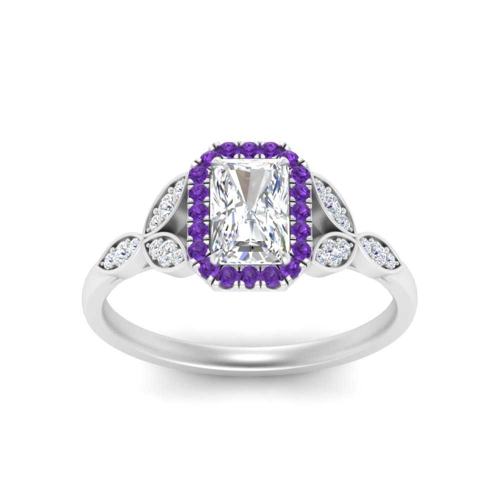 leaves-radiant-cut-halo-diamond-engagement-ring-with-purple-topaz-in-white-gold-FD9827RARGVITOANGLE5-NL-WG.jpg?v=1770891304