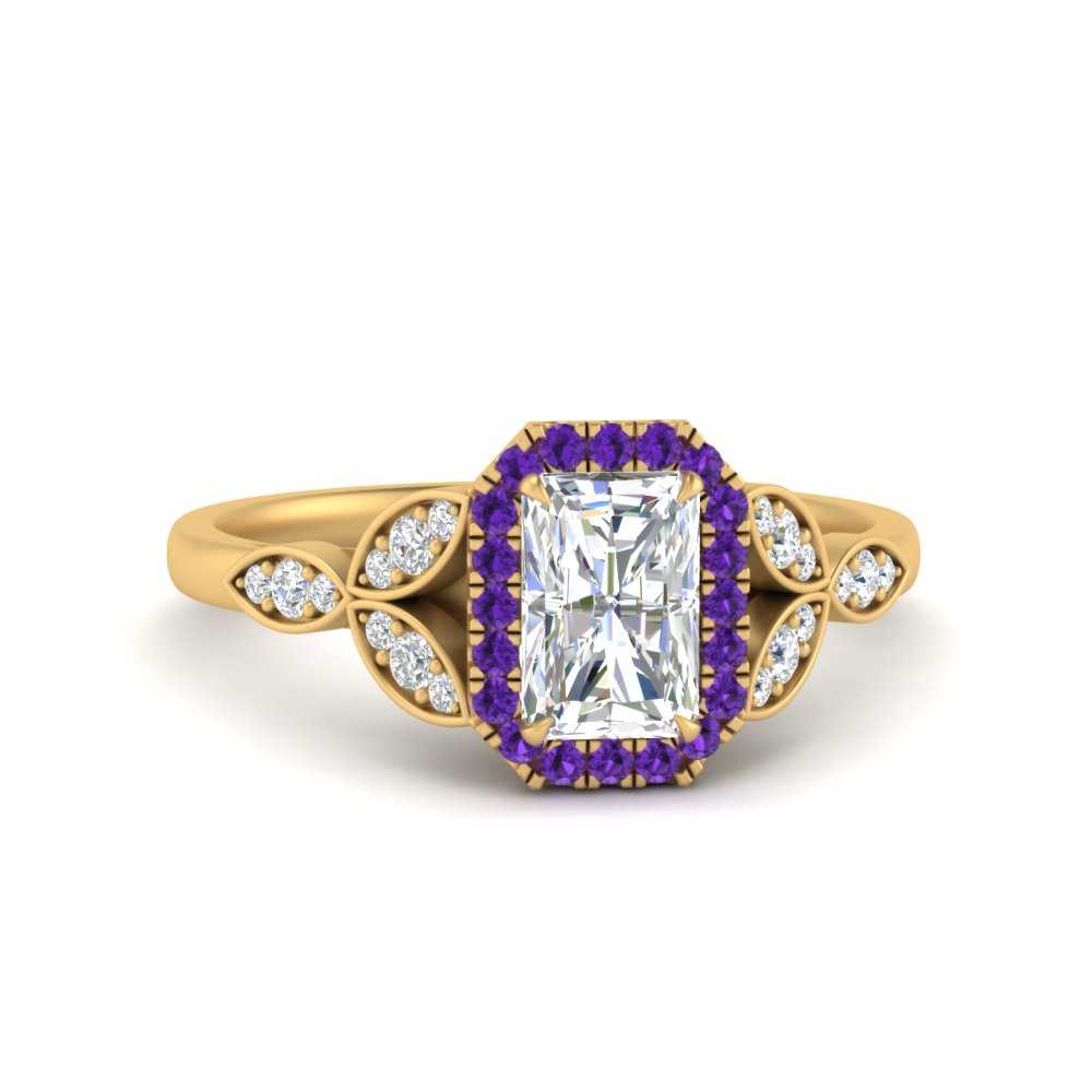 leaves-radiant-cut-halo-diamond-engagement-ring-with-purple-topaz-in-yellow-gold-FD9827RARGVITO-NL-YG.jpg?v=1770891304