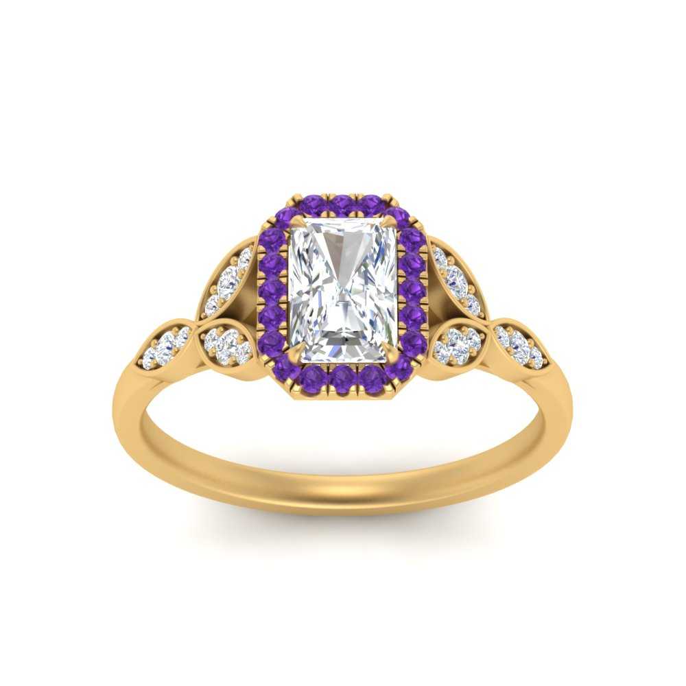 leaves-radiant-cut-halo-diamond-engagement-ring-with-purple-topaz-in-yellow-gold-FD9827RARGVITOANGLE5-NL-YG.jpg?v=1770891304