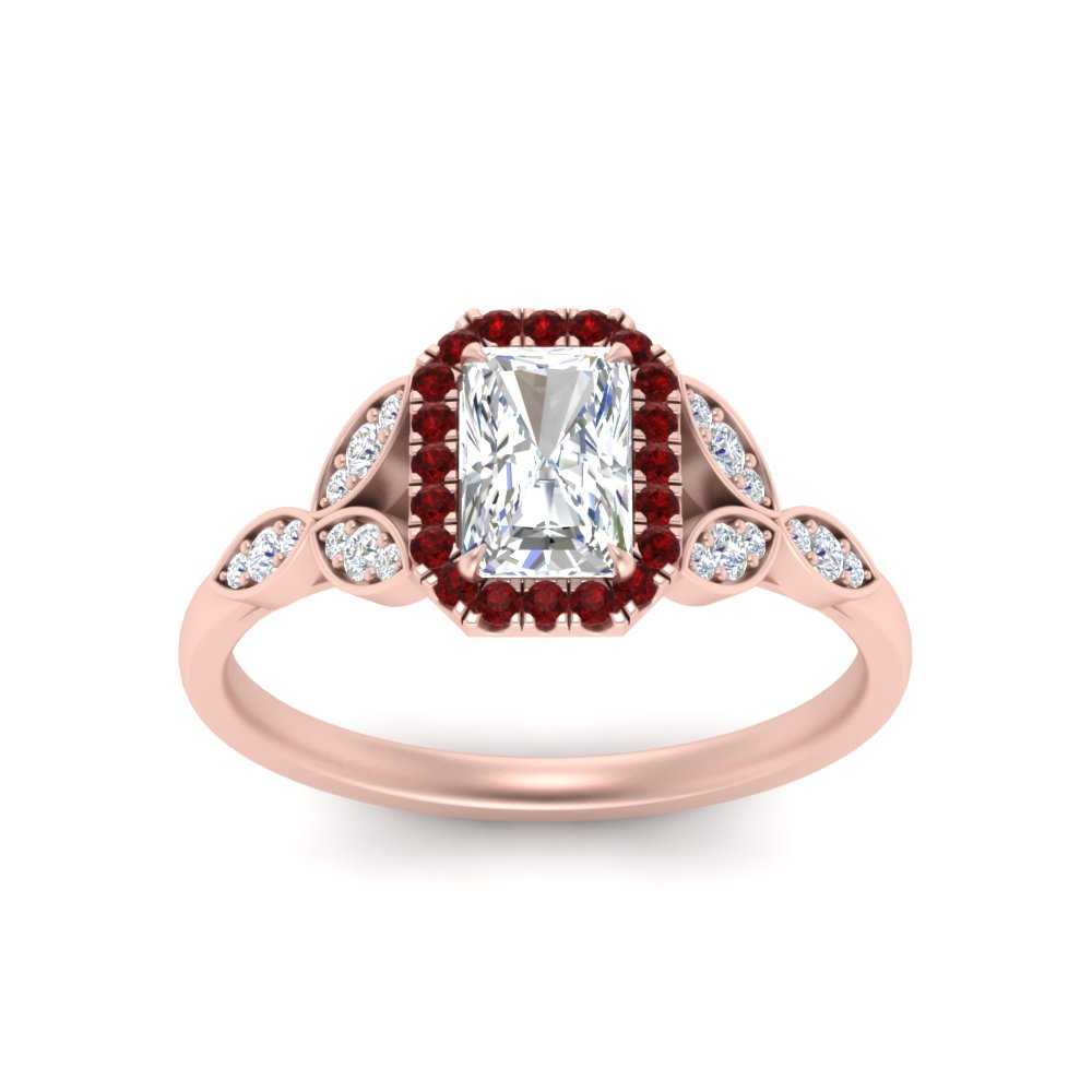 leaves-radiant-cut-halo-diamond-engagement-ring-with-ruby-in-rose-gold-FD9827RARGRUDRANGLE5-NL-RG.jpg?v=1770891302