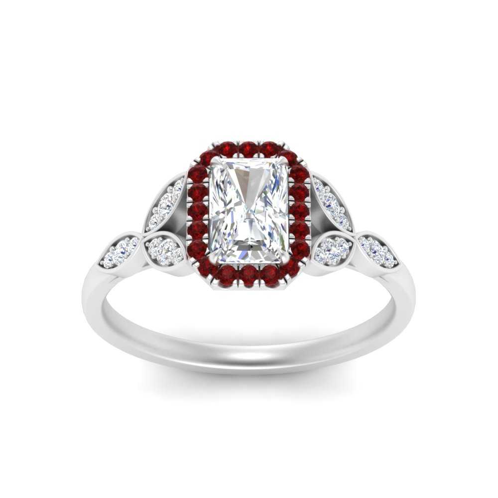 leaves-radiant-cut-halo-diamond-engagement-ring-with-ruby-in-white-gold-FD9827RARGRUDRANGLE5-NL-WG.jpg?v=1770891304